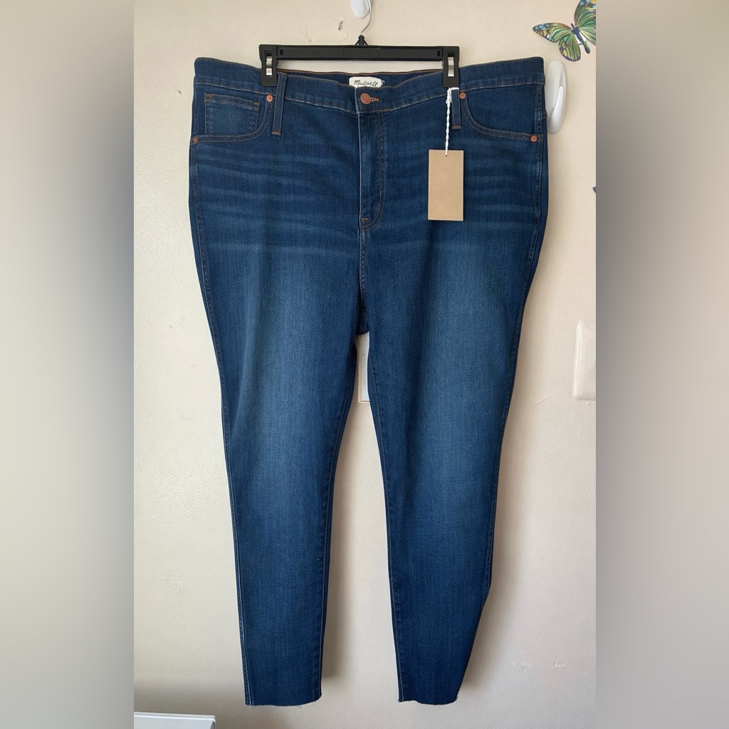 Madewell 9” High-Rise Skinny Jeans Petite 37p $135 Msrp